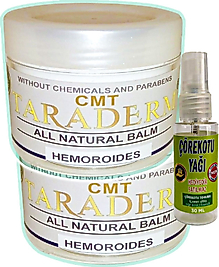 TARADERM ANALBAKIM KREMİ 2 ADET 100 ML + ÇÖREK OTU YAĞI YAĞI 30 ML
