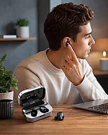 Kablosuz Kulak İçi Bluetooth Kulaklık Dokunmatik Kontrol XUCZZZYD3KULAKLIKKK-6