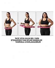 Akıllı Hula Hoop Çemberi Bel İnceltici UCZZZYP26SPORALETİ-3