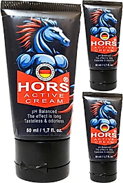 HORS ACTİVE CREAM 50 ML ERKEK ÖZEL 3 ADET