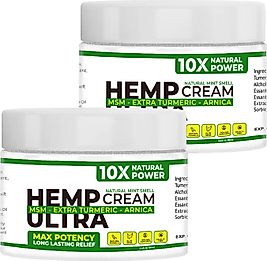 LOUİSE BEAUTY / HEMP CREAM ULTRA - 2 ADET 100 ML: AĞRILARINIZA MAKSİMUM POTANSİYELLİ KREM