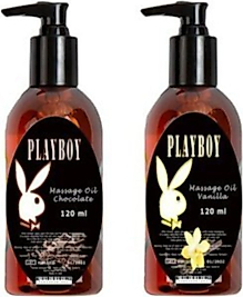 PLAYBOY MASSAGE OİL CHOCOLATE AND VANİLLA FRAGRANCES120 ML ÇİKOLATA VE VANİLYA KOKULU VÜCUT MASAJ Y