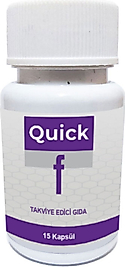 QUİCK F 15'Lİ TAKVİYE EDİCİ