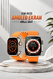 Akıllı Saat Android ve İOS Uyumlu 49 MM NFC Özelliği GPS Takibi