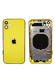 Iphone 11 Boş Kasa + Kapak Sarı