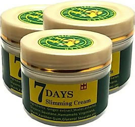 SÜPER 7 DAYS SLİMMİNG CREAM 100 ML VÜCUT BAKIM KREMİ ZENCEFİL MUZİCESİ 3 ADET