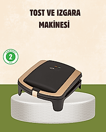 Tost Makinesi Isı Kontrollü 4 Dilim Kapasiteli