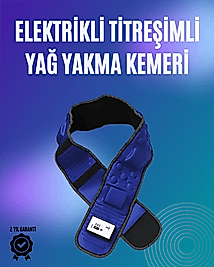 Elektrikli Titreşimli Yağ Yakma Kemeri – Masaj ve Kilo Kaybı İçin İdeal