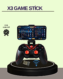 Çift Analog Joystick ve 14 Tuşlu Bluetooth Oyun Kumandası