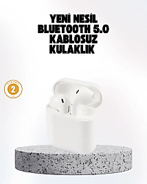 Hızlı Şarj Destekli 2. Nesil Bluetooth 5.0 Ergonomik Kulaklık