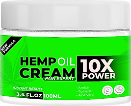 LOUİSE BEAUTY / HEMP OİL CREAM 10X - 100 ML: YOĞUN AĞRILARINIZI KESMEYE KREM