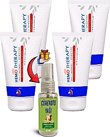 HEMO THERAPY: 4 ADET> ISKOÇ KARAAĞAÇ ÖZLÜ AN.AL BAKIM KREMİ 50 ML + ÇÖREKOTU YAĞI
