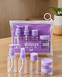 Seyahat Kozmetik Şişesi Seti 5 Parça 30 ml