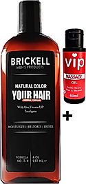 BRİCKELL SAÇSAKAL BEYAZLATICIERKEKLERE ÖZEL ŞAMPUAN 237 ML + VİP EROTİKMASAJ YAĞI