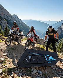 Motosiklet Kulaklık Bluetooth 5.0 UCZBT22KULAKLIK3