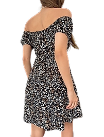 Madonna Yaka Leopar Desenli Elbise