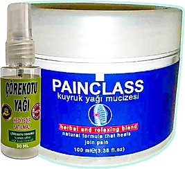 PAİNCLASS KUYRUK YAĞI KREMİ 100 ML + ÇÖREK OTU YAĞI TESKİN YAĞI 30 ML
