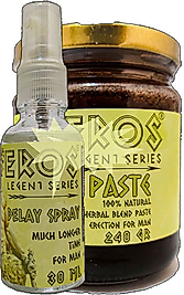 EROS LEGENT ERKEKLERE ÖZEL STOP SPREY 30 ML + ERKEKLERE 240GR