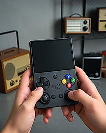 LCD Retro Oyun Konsolu TV Bağlantılı 4 Çift Analog Joystick UCZZM21ATARİ-4