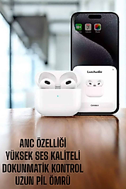 Bluetooth Kulaklık ANC ile Yüksek Ses Kalitesi UCZPRO5BEYAZ1