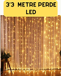 Şelale Tasarımlı Perde LED – Düğün ve Özel Gün Işıkları
