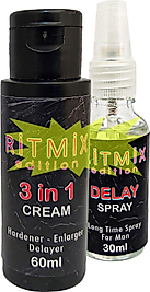 RİTMİX ERKEĞE ÖZEI 3 ÖZELLİKLİ BAKIM KREMİ 60ML + ERKEKSPREY 30 ML