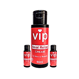 VİP KADINLAR VE AP.ERKEKLER İÇİN ANALRELAX CREAM 3 ADET LUBRİCANTANALRAHATLATICI KASGEVŞETİCİ KAYDIRICIKREM 60 ML