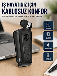Spor ve Seyahat İçin Fineblue F910 Kablosuz Kulaklık Yeni Nesil