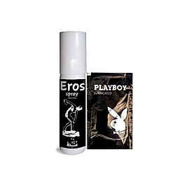 EROS ERKEKLER İÇİN ÖZEL GECİKTİRİCİSTOP SPREYİ 20 ML (BLACK) + LUBRİKANTJEL