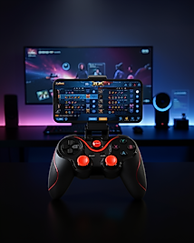 Bluetooth Oyun Kumandası XUCZZX3GAMEPAD-2, Çift Analog Joystick ve 14 Tuş