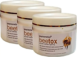 SÜPER IPSYCOSMETİCS BEETOX DOĞAL ARI ÖZÜ - YÜZ CİLT DEKOLTE BOYUN KREMİ 100 ML X 3 ADET