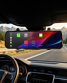 Ayna Carplay 9.66 İnç IPS Ekran Geri Görüş Kamerası Destekli UCZZTSAYNACARPLAY-4