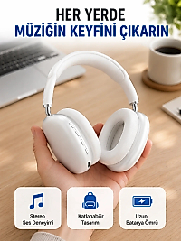 400 mAh Bataryalı Kablosuz Kulaklık | BT 5.0, Müzik & Görüşme Yeni Nesil
