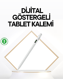 iPad Uyumlu 1.5mm POM Uçlu Dokunmatik Kalem Uzun Kullanım Süreli Stylus