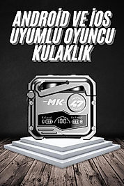 Kablosuz Tws Kulaklık Dokunmatik Kontrol MK47