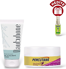 NAUTUBONE KAS VE EKLEMLER IÇİN KREM 50 ML & PERCUADET KREM 50 ML + ÇÖREK OTU YAĞI HEDİYE