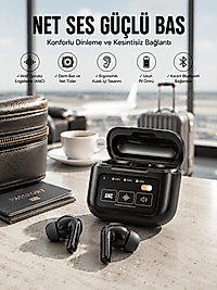 Kablosuz Kulaklık Yeni Nesil Bluetooth Kulaklık ANC Özelliği