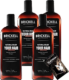 BRİCKELL ERKEKLERE 4 ADET 237 ML SAÇSAKAL ŞAMPUANI BRİCKELL ANTİBEYAZ + YANINDA JEL