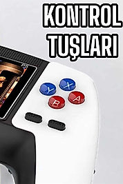 Gamepad 520 Retro Oyunlu Taşınabilir El Konsolu Atari