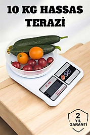 Dijital Mutfak Tartısı Tek Tuşla Sıfırlama UUCZHASSASTARTI2