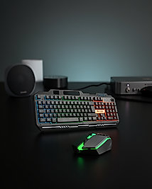 Mekanik Klavye Mouse Seti LED Işık XUCZPG8018KLAVYEEEEE-4