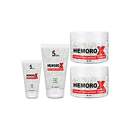 HEMOROX KREMİ SETİ - 2ŞER ADET KAVANOZ + TÜP HEMEROİDKREM