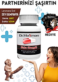 DR.MAXMAN SERTLEŞTİRİCİLİ GECİKTİRİCİLİ BÜYÜTÜCÜLÜ ETKİLİ ERKEK PERFORMANS ARTTIRICILI SET