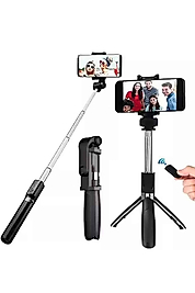 Bluetooth Kumandalı Selfie Çubuğu Tripod UCZZZSELFİEÇUBUĞUUU1