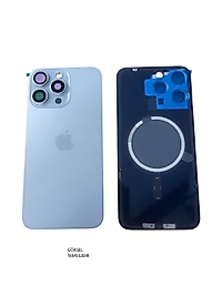 iPhone 15 PRO Arka Pil Kapağı FULL NFC li Lensli-