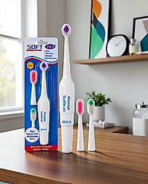 Titreşimli Diş Fırçası Diş Aralarını Temizleme + softdısfırcası-4