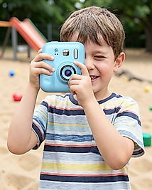 Çocuk Fotoğraf Makinesi Anında Baskı 4 Kağıt Rulo Hediye