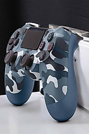 PS4 Oyun Kolu Kamuflaj Desenli Joystick