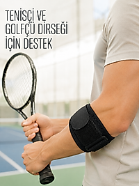 Ayarlanabilir Epikondilit Bandı Tenis Golf ve Sporcu Dirsek Desteği