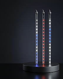 RGB LED Kayan Yıldız Işık Seti 10 Çubuklu UCZZZ10ÇUBUKLUDEKORLED-7